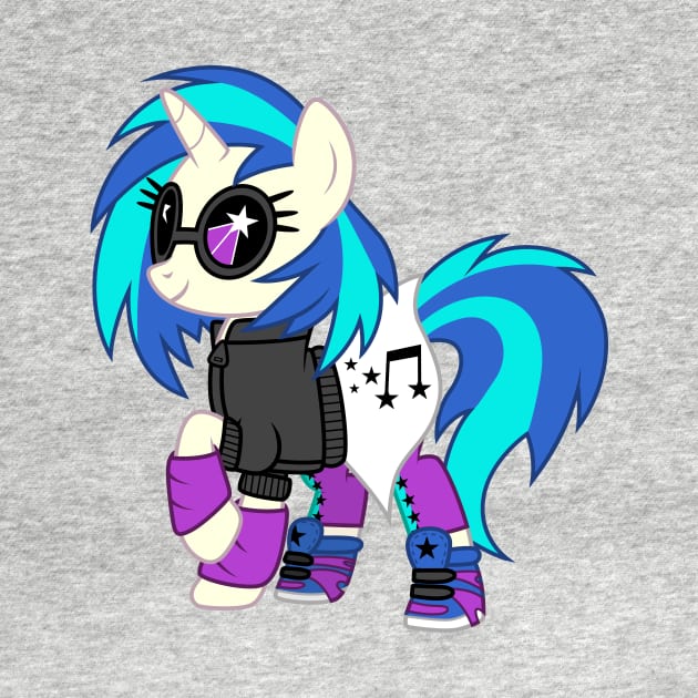 Vinyl Scratch by CloudyGlow